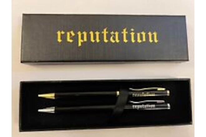 2018 Taylor Swift Reputation: Official Pen Set - RARE! Get your Ink! Swiftie! KC