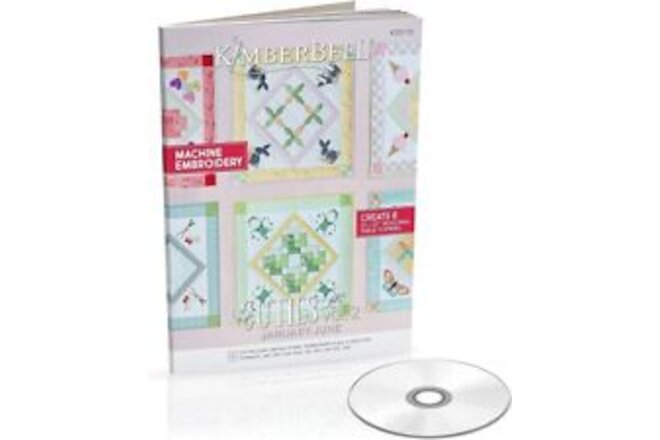 Kimberbell Table Toppers - Cuties Vol. 2 Machine Embroidery CD and Book, Designs
