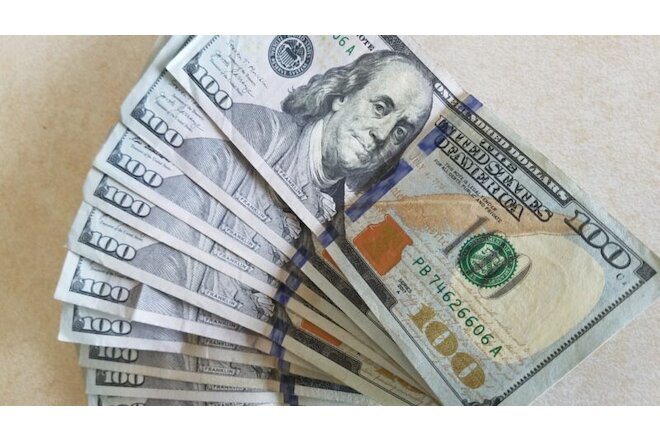 Lot 20x One Hundred ($2000) Dollar Bills Real U.S. Money from Pack. Normal Cash