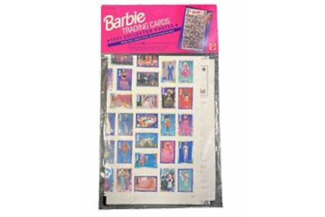Barbie Trading Cards 1991 Collector Poster