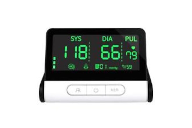 Digital Blood Pressure Monitor - 2X99 Memory Large Display Arm Cuff - Accurate