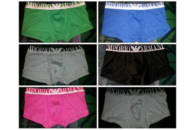 Emporio Armani Men Underwear Boxers Briefs - 6 Colors - Size M L XL