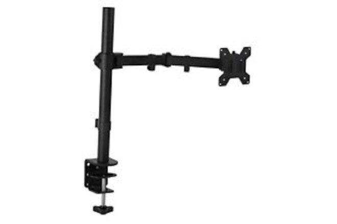 Mount-It! Single Monitor Arm Mount | Desk Stand | Full Motion Height