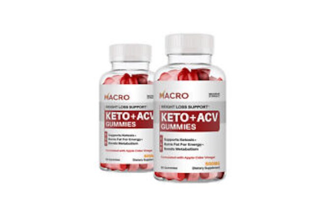 Macro - Macro Keto ACV Metabolism Gummies (2 Pack)