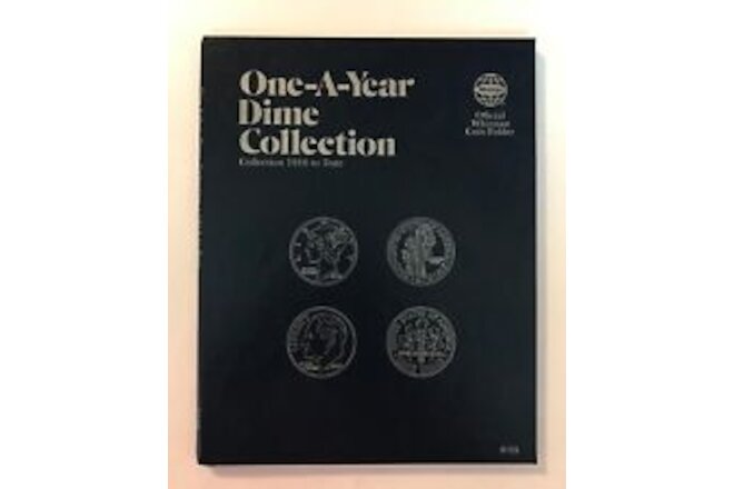 ONE- A -YEAR DIME COLLECTION  #9103 COIN FOLDER BY WHITMAN - NEW OLD STOCK