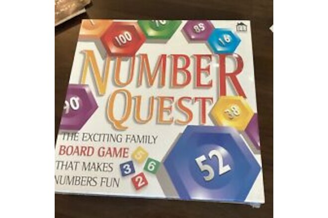 DK Dorling Kindersley NUMBER QUEST Math Board Game NEW