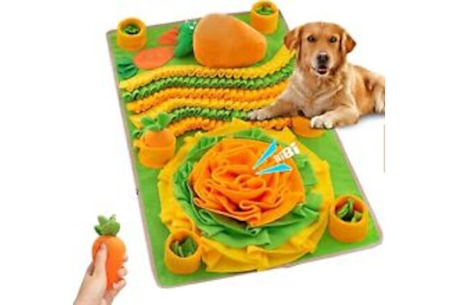 Wixkix 31” x 19” Pet Snuffle Mat for Dogs Sniffing Pad Nose Smell Training US