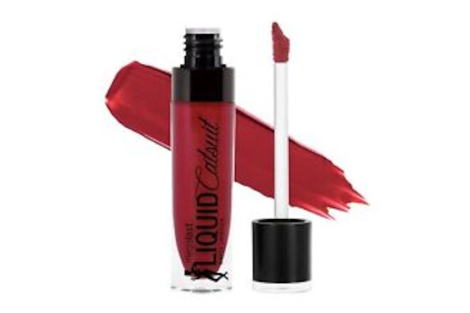 wet n wild Megalast Catsuit Matte Liquid Lipstick, Red Missy & Fierce | Lip