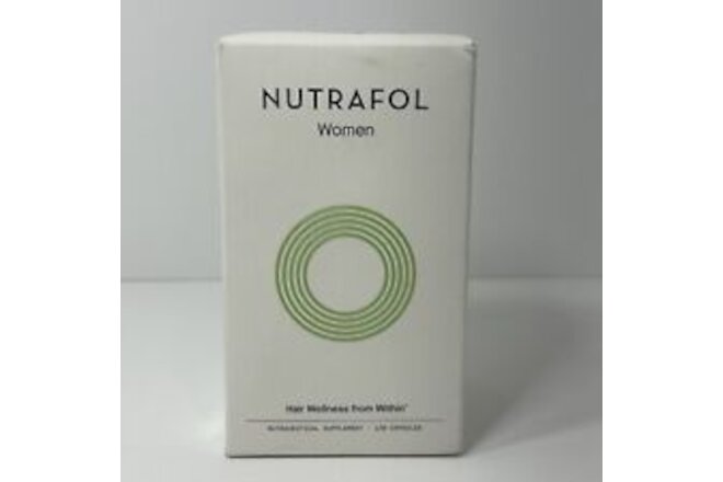 Nutrafol Women Vegan Supplement 120 Capsules Exp 2/2025 New Open Box