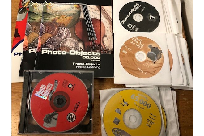 Hemera Photo-Objects 50,000 Photo Clip Art 150,000 25 CD's plus