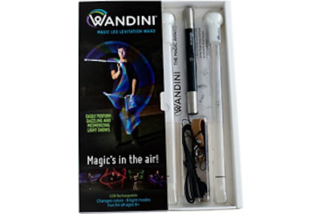 Glow.0 Magic Wand Collapsible LED Levitation Wand - USB Rechargeable Floating Wa