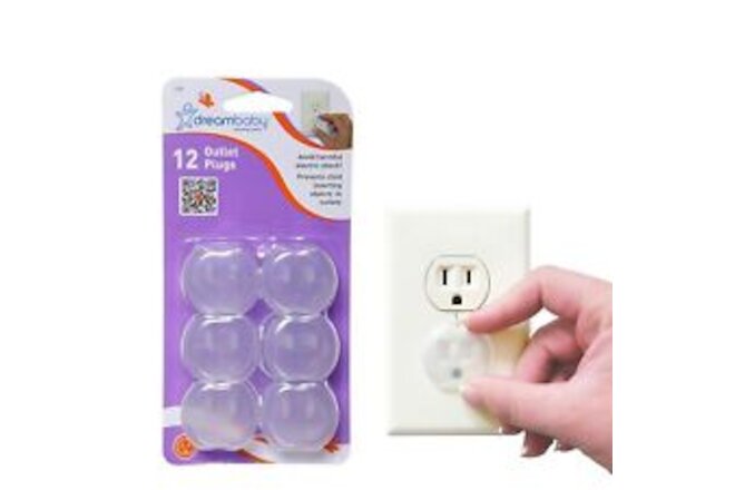 Electric Outlet Socket Plug Covers - Baby Home Safety Plugs Protector Guard - 12