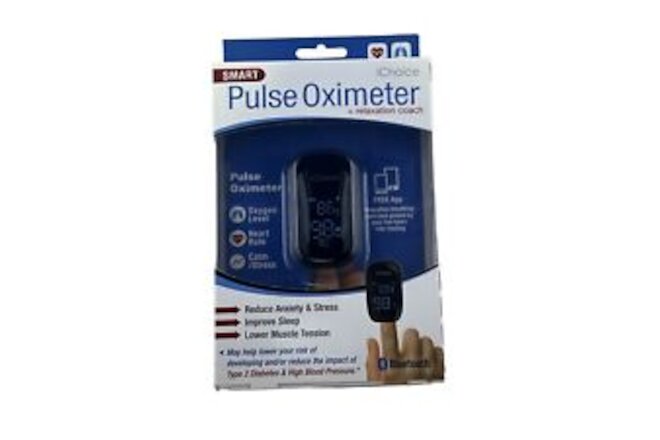 Pulse Oximeter ICHOICE-NEW-Relaxation Coach- FREE SHIPPING (B)