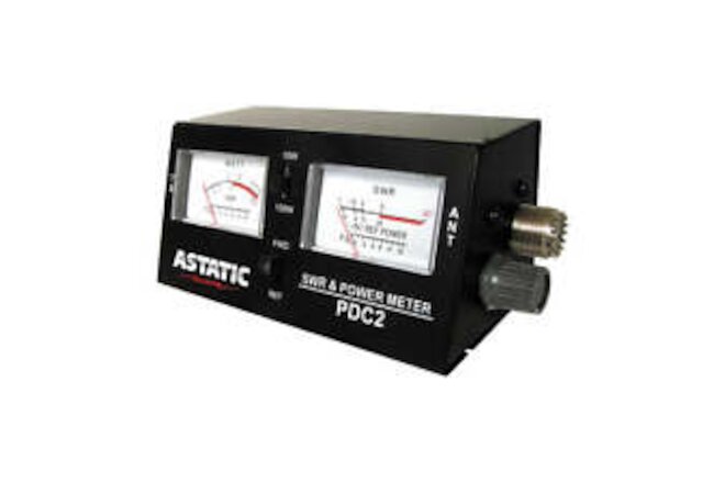 Astatic 302-PDC2 SWR Power Field Strength Test Meter with SO-239 UHF Connector f