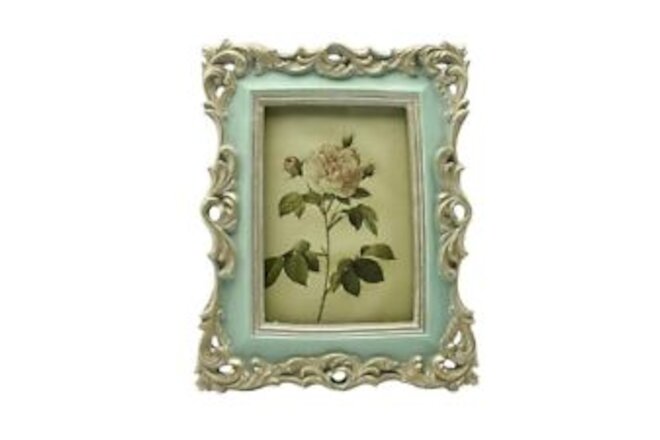 Vintage Picture Frame 4x6 Antique Photo Frame Table Top Display and Wall Hang...