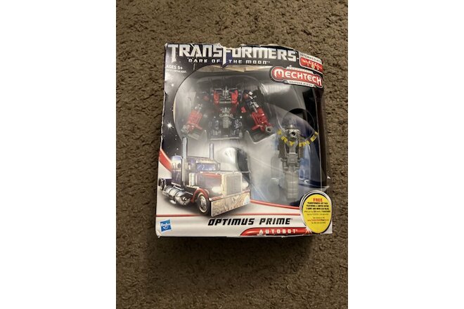Transformers Dark of the Moon Optimus Prime Mechtech NEW - DAMAGED BOX