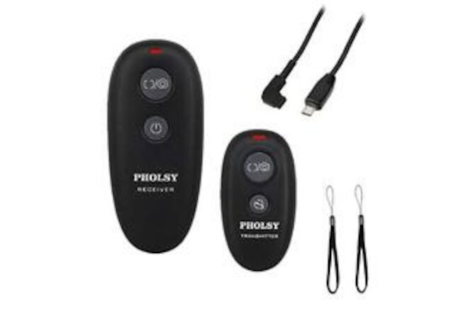 PHOLSY Wireless Shutter Release Remote Control for Sony a1, a9, 9M2, a7M4, a7...