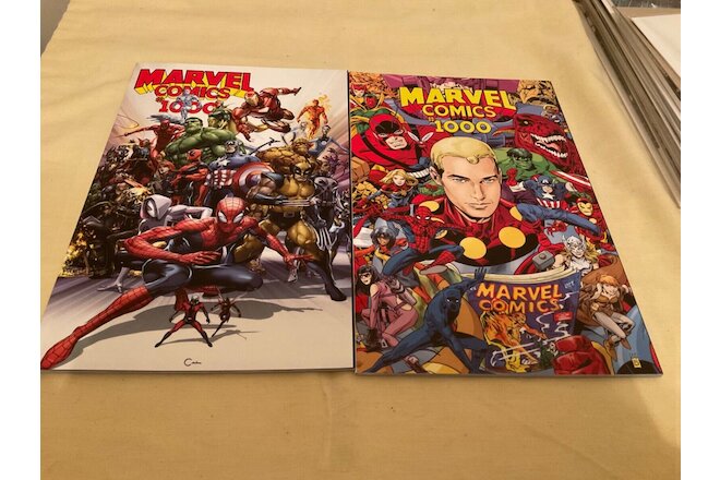 Marvel Comics #1000, Crain 1:50 & 2nd Print, NM 9.4 or better.