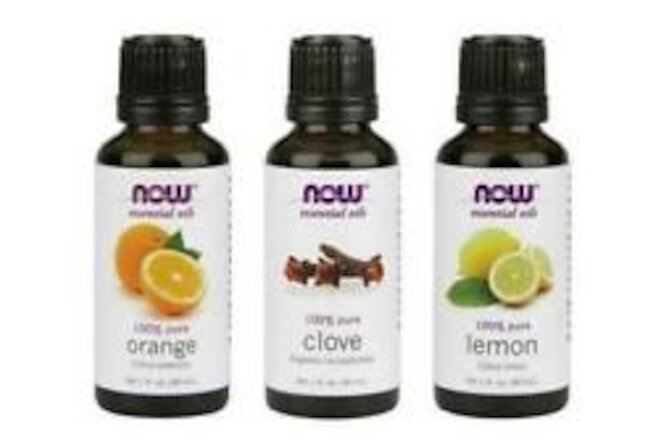 Now Essential Oils 3 Piece Set 13.99–34.99 30ml x 3 Made In USA. Select Scent