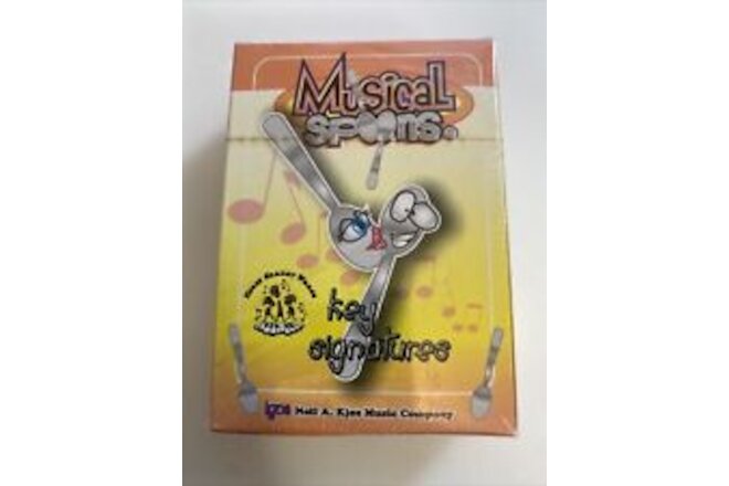 Musical Spoons: Key Signatures Theory Card Game zab
