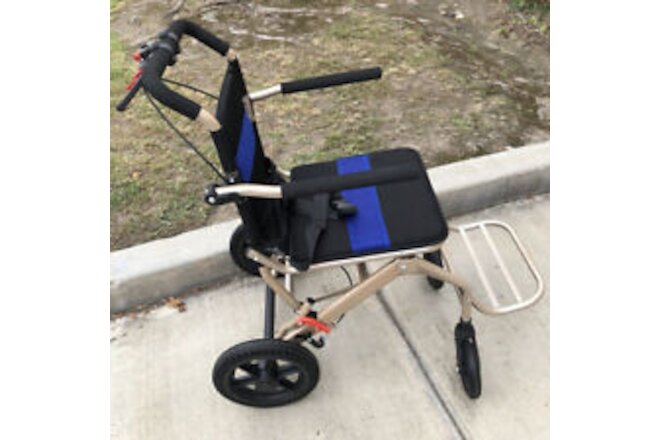 Manual Wheelchairs 20 lbs Aluminum alloy Folding 16" Wide Seat (Max 265 lbs.)