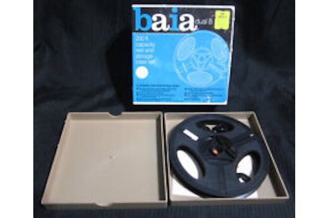 New Sealed Pack of 3 Baia Dual 8 ~ 200 ft. capacity Reel And Storage Cases + 1