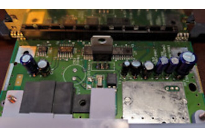 SNS-101 SNES Jr. Mini CPU 01 Panasonic Capacitor Kit w 2a Voltage Regulator