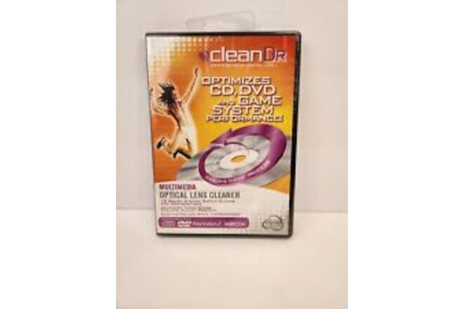 Clean Dr Multimedia Optical Lens Cleaner  CD  DVD  Games 2004 Digital Innovation