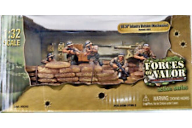 Rare FORCES OF VALOR 1:32 NIB US 24th Machanized Infantry Division Kuwait 1991
