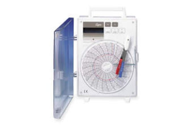 SUPCO CR4 Circular Chart Recorder,6 in Chart Size