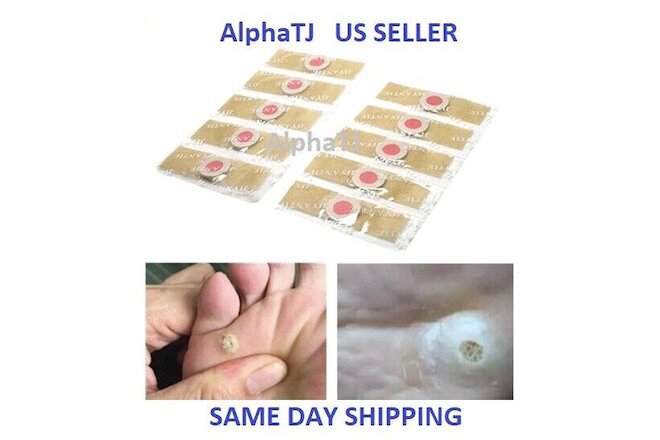 6) BEST Foot Corn Remover Pads Plantar Wart Patch Callus Toe Corn Removal