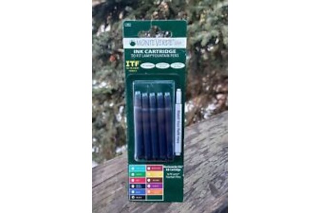 Lamy Fountain Pen Cartridge by Monteverde - Black (5-Pack) L302 Ships free USA