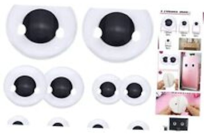 TOAOBpcs Large Googly Wiggle Eyes with Self Adhesive 2inch 50/75/100/150mm 10