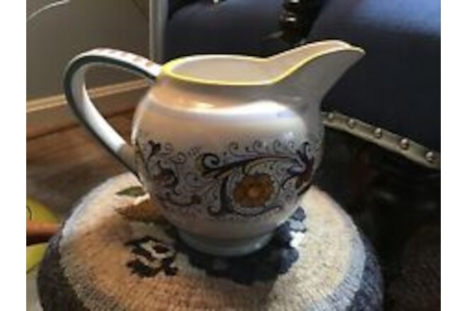Deruta Pottery RICCO Pitcher - Hand Painted - Nice