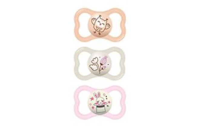 Air Night & Day Baby Pacifier, for Sensitive Skin, Glows in The Dark, 6-16 Mo...