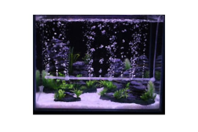 2 Set Bubble Strip Aquarium Decoration Bubble Strip Fish Tank