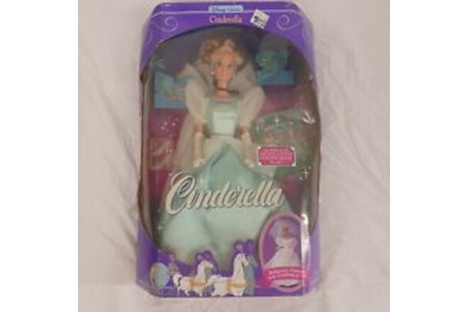 Vintage Disney Classics Cinderella Barbie Doll 1991 W/Little Golden Book Inside