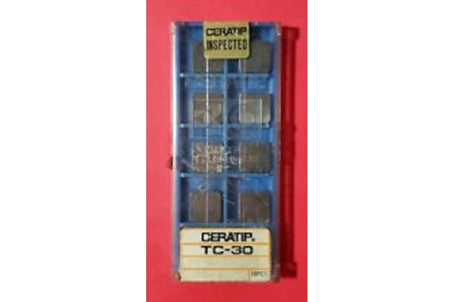 Kyocera Ceratip TC-30 Ceramic Inserts SNC-43L4 T00625 / 320 (BOX OF 10) - NEW