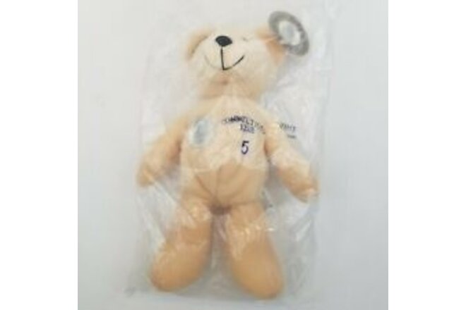 Connecticut State Quarter Bear Timeless Toys Collectible Mint Plush New 9"