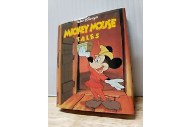 VTG Walt Disney's Mickey Mouse Tales Miniature Book 1992 Illustrated 2.75" x 3"