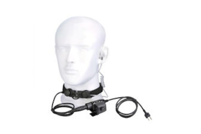RETEVIS ETK005 Adjustable Tactical Throat Mic with PTT for IC-F3, IC-F3S  IC-F4