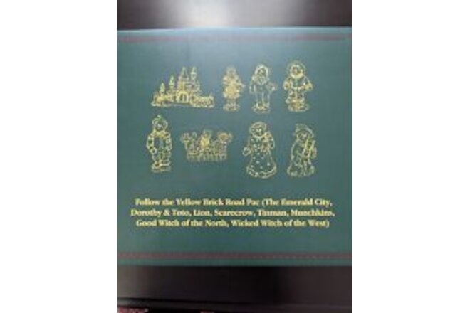 Boyds Bearstone Collection Follow The Yellow Brick Road Pac Wizard of Oz NIB