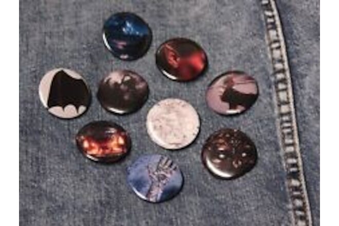 A Court of Thorns and Roses Button Pin Lot 1.25 in, ACOTAR merch, ACOTAR Sticker