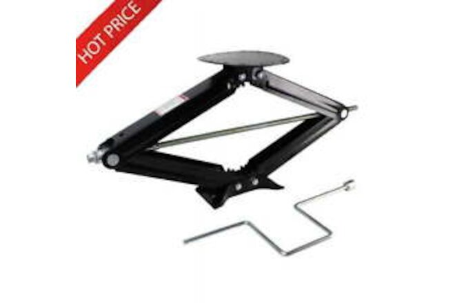 RV Stabilizing & Leveling Scissor Jack 5000 Lb Height 24 In Not Lifting Purposes