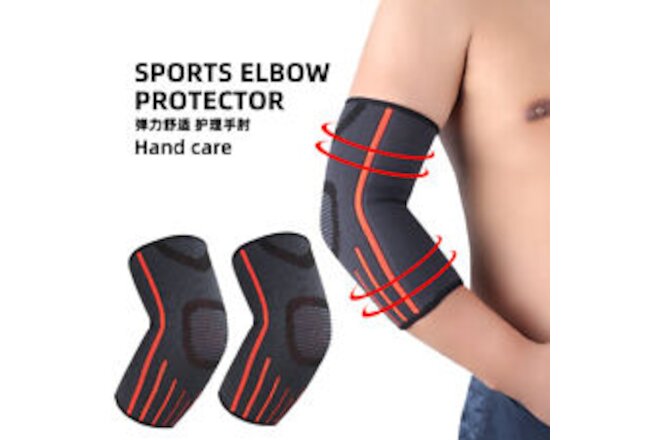 Sports Stretch Knitted Elbow Support Eelastic Joint Protector Warm Elbow Support