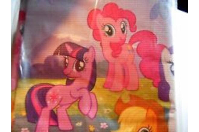 MY LITTLE PONY Paper Table Cover Tablecloth Birthday Halloween Party Picnic New