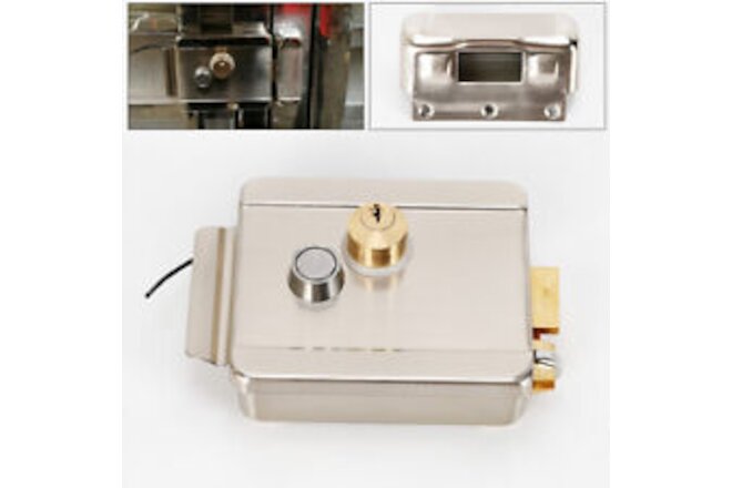 Electronic Door Lock Handle + Keys Fit Doorbell Access Control Security System