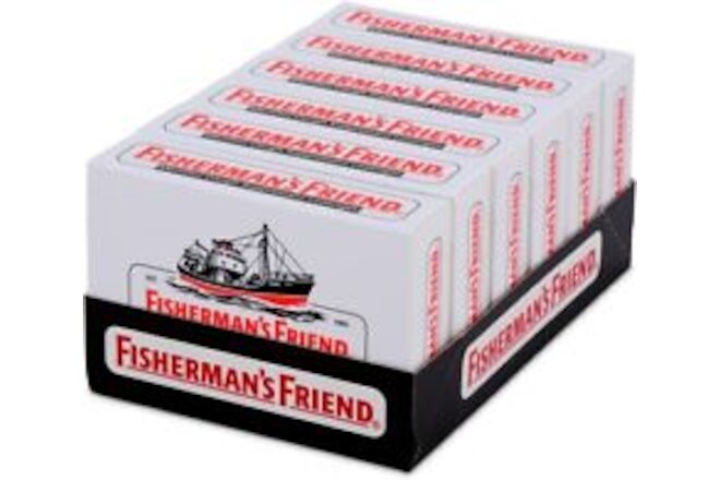 Fisherman's Friend Original Extra Strong Lozenges, Menthol, 38 Count Pack of 6