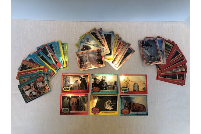 1999 Topps Star Wars Chrome Archives Lot 85 / 90 Beautiful Cards - NM - No Dupes