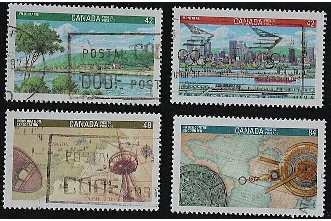 Canada 1992 International Youth Stamp Exhibition Used Set of 4 Stamps